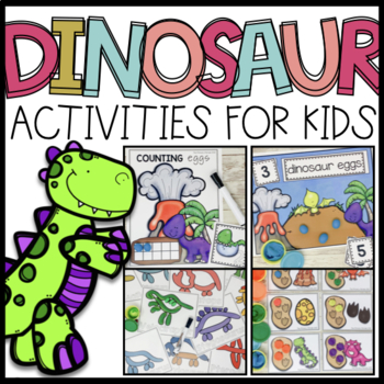 Preview of Preschool Dinosaur Activities