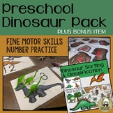 Dinosaur and Fossil Activities for Preschool