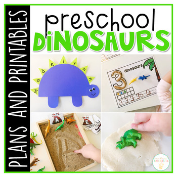 Preview of Preschool: Dinosaurs {Plans and Printables}