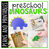 Preschool: Dinosaurs {Plans and Printables}