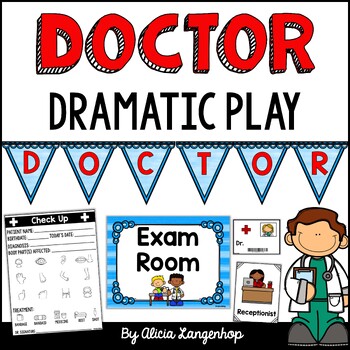 Preschool Doctor's Office Dramatic Play by MsKinderhop | TPT