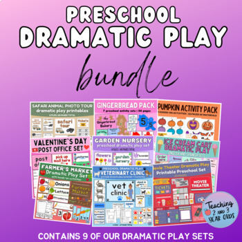 Preview of Preschool Dramatic Play BUNDLE