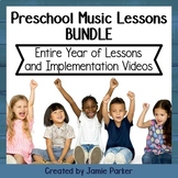 Preschool / Early Childhood Music Lesson Plans {Entire Sch