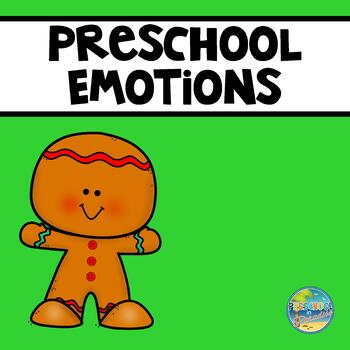 Preview of Learning about Emotions with Gingerbread Men