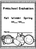 Preschool Evaluation
