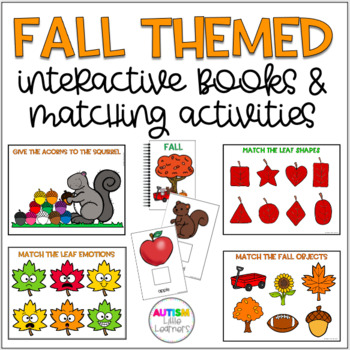 Preview of Preschool Fall Theme Activities