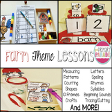 Preschool Farm Theme Lessons