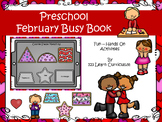 Preschool February Busy Book