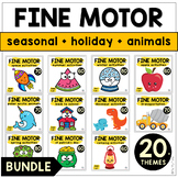 Fine Motor Skills Worksheet Bundle for Preschool and Toddl