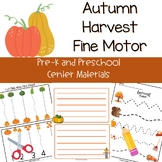 Preschool Fine Motor - Autumn Harvest - Bingo Dauber - Cut