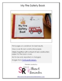 Preschool Fire Safety Booklet Printables