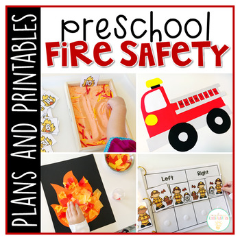 Preview of Preschool: Fire Safety {Plans and Printables}