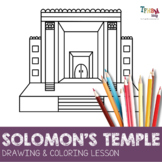 Directed Drawing Lesson: Solomon and the Temple