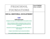 Preschool Foundations checklist