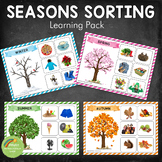 Four Seasons Sorting Activity  (REAL IMAGES)