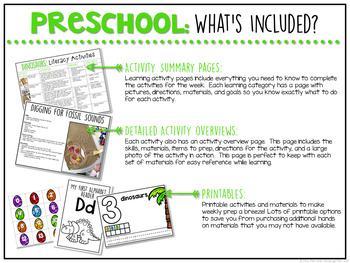 Preschool: Full Year Curriculum Plans and Printables BUNDLE | TpT