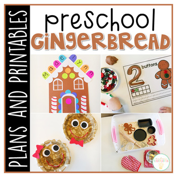 Preview of Preschool: Gingerbread {Plans and Printables}