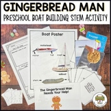 Preschool Gingerbread Man Boat Building STEM Activity