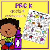 PreK Goals Sheet and asssessments