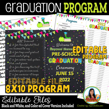 preschool graduation program covers