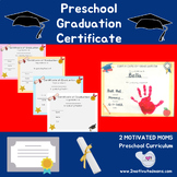 Preschool, Graduation Certificate, Keepsake, Craft, PreK, End of Year
