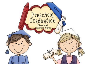 Download Preschool Graduation Kit by Christine's Creations | TpT