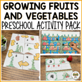 Preschool Growing Fruits and Vegetables Activities