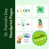 Preschool Handprint Crafts: St. Patrick's Day Fun & Shamro