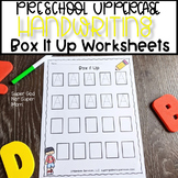 Preschool Handwriting Practice | Box It Up Capital Letters