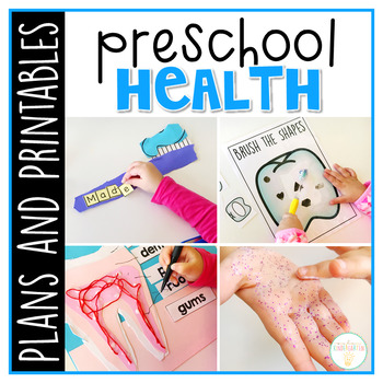 Preview of Preschool: Healthy Habits {Plans and Printables}