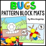 Preschool Insects, Spiders, & Bugs Pattern Block Mats