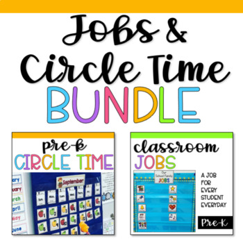 Download Preschool Jobs and Circle Time BUNDLE by Lovely Commotion ...