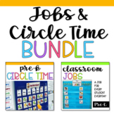 Preschool Jobs and Circle Time BUNDLE