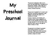 Preschool Journal HALF PAGE