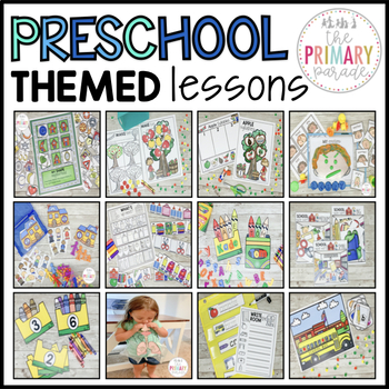 Preview of Preschool & Kindergarten Activities and Curriculum