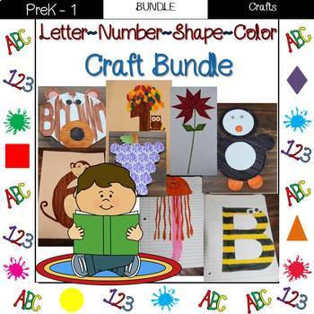 Download Preschool Kindergarten Craft Bundle By 3 Sweet Peas Tpt