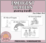 Preschool/Kindergarten Emergent Readers