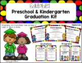 Preschool & Kindergarten Graduation Kit- Diplomas, Invitat