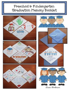 preschool kindergarten graduation memory book craft by