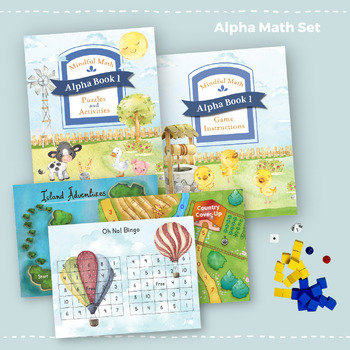 Preview of Preschool/Kindergarten Math Games, Puzzles, and Activities BIG BUNDLE