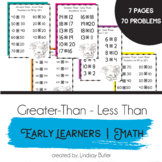 Greater Than Less Than Kindergarten Worksheets & Teaching Resources | TpT