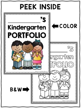 Kindergarten Assessment Portfolio by Nicole and Eliceo | TpT