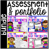 Assessments and Student Portfolios BUNDLE for Preschool, Pre-K, & Kinder