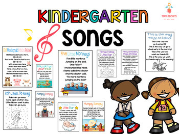 Preschool-Kindergarten songs | Back to school songs | Coloring songs