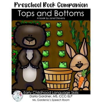 Preview of Preschool Language Book Companion: Tops and Bottoms