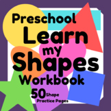 Preschool Learn my Shapes Workbook