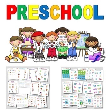 Preschool Learning 28 printables by Passion for Fun Learning | TpT