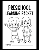 Preschool Learning Packet