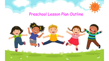 Preview of Preschool Lesson Plan Outline