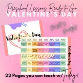 Preschool Lesson Plan: Valentine's Day